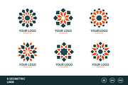 6x Geometric Logo Collection, a Branding & Logo Template by Soufone (Thumbnail 2 of 2)