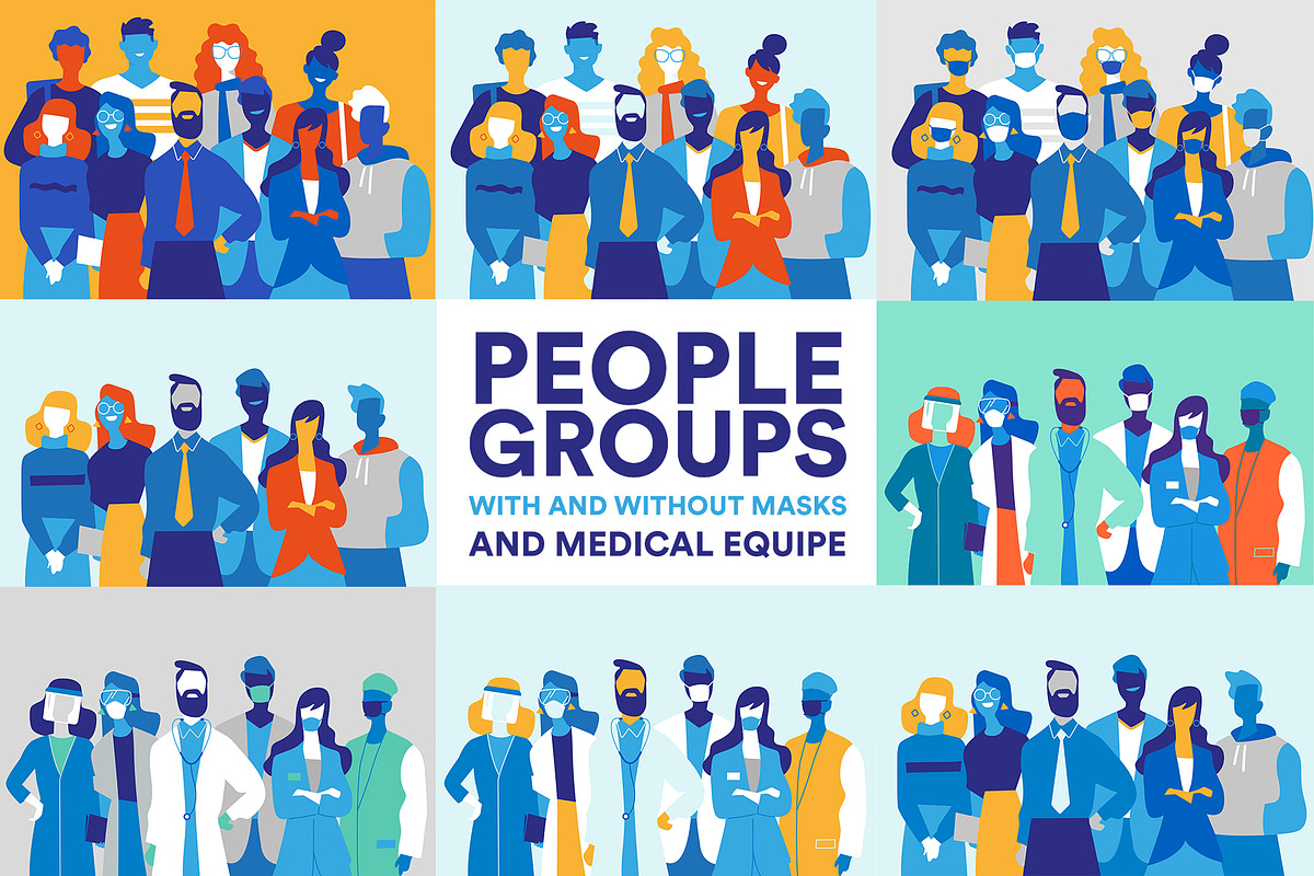 People Groups, a Healthcare Illustration by Hurcastock! (Photo 1 of 11)