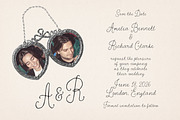 The Paper Doll Vintage Romantic Font, a Script Font by AnMark (Thumbnail 3 of 16)
