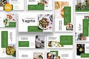 Vageto - Organic Food Google Slides, a Presentation Template by Fit-tee (Thumbnail 1 of 6)