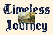 CS Aither Stamp, a Blackletter Font by Craft Supply Co. (Thumbnail 2 of 8)