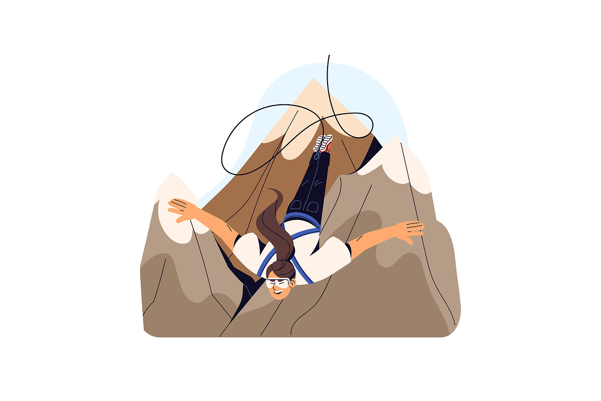 Extreme sport on summer vacation set, a Sport Illustration by PaperTrident (Photo 7 of 9)