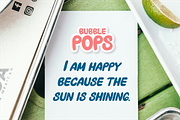 Bubble Pops - Fun Display, a Sans Serif Font by Indotype Foundry (Thumbnail 9 of 10)