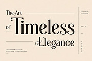 Aurevon – Elegant Serif Typeface, a Serif Font by Wow Magic (Thumbnail 3 of 4)