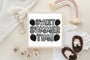 Sweet Summer Time Strawberry PNG, an Illustration by CraftArtStudio (Thumbnail 4 of 4)