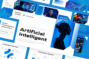 Artificial Intelligence, a Presentation Template by SquidPixey (Thumbnail 2 of 6)