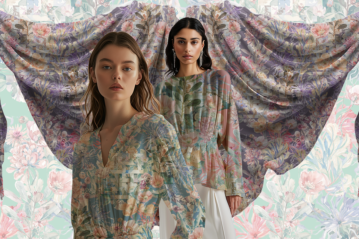 WOVEN GARDEN, a Pattern Graphic by rumacorakstudio (Photo 5 of 6)