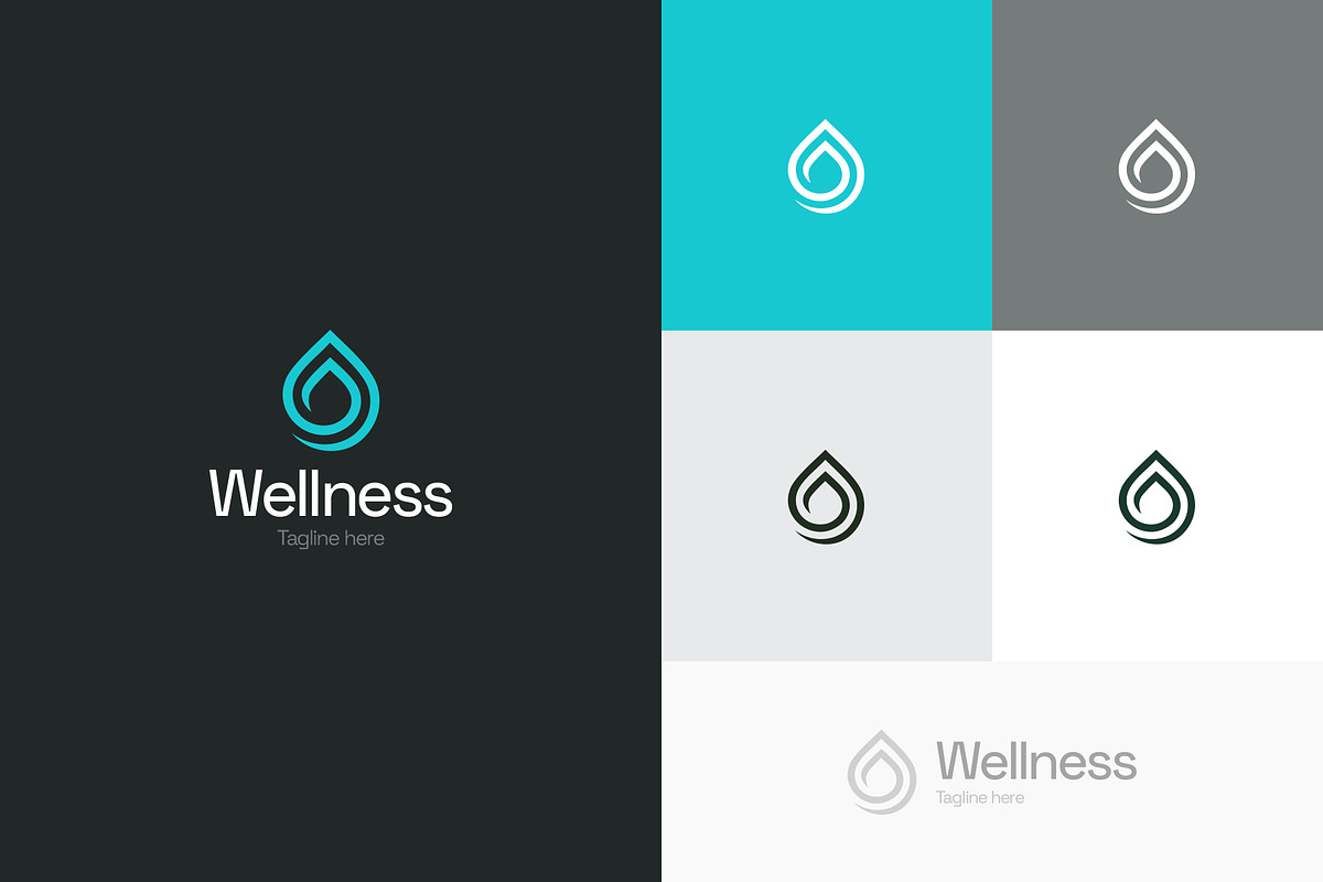 Minimal Drop Logo Design, a Branding & Logo Template by Dipak Dheer (Photo 2 of 6)