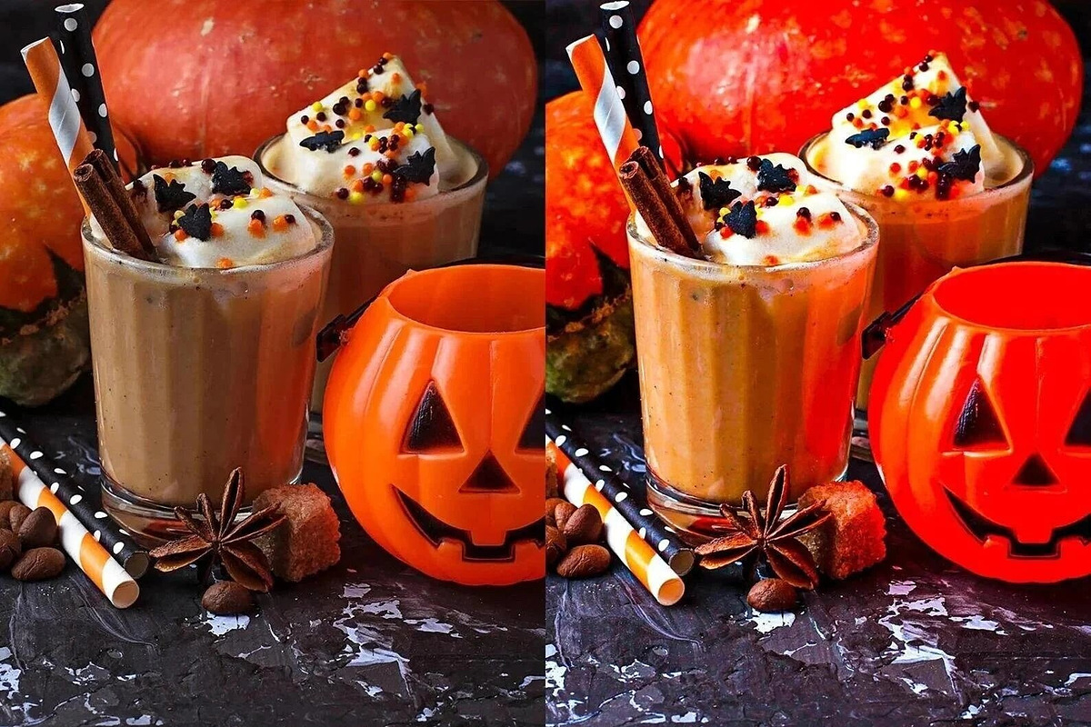10 Pumpkin Mobile Lightroom Presets, a Preset Add-On by LucaTheme (Photo 3 of 9)