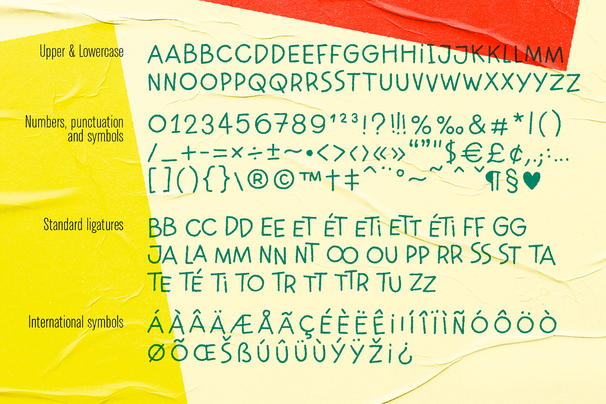 Jazzy Croquette, a Sans Serif Font by Art Grootfontein (Photo 5 of 13)