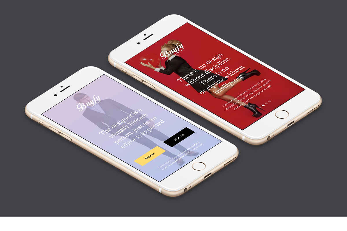 Buyfy Ecommerce UI Kit, an UI Kit Template by Designerbundle (Photo 2 of 2)