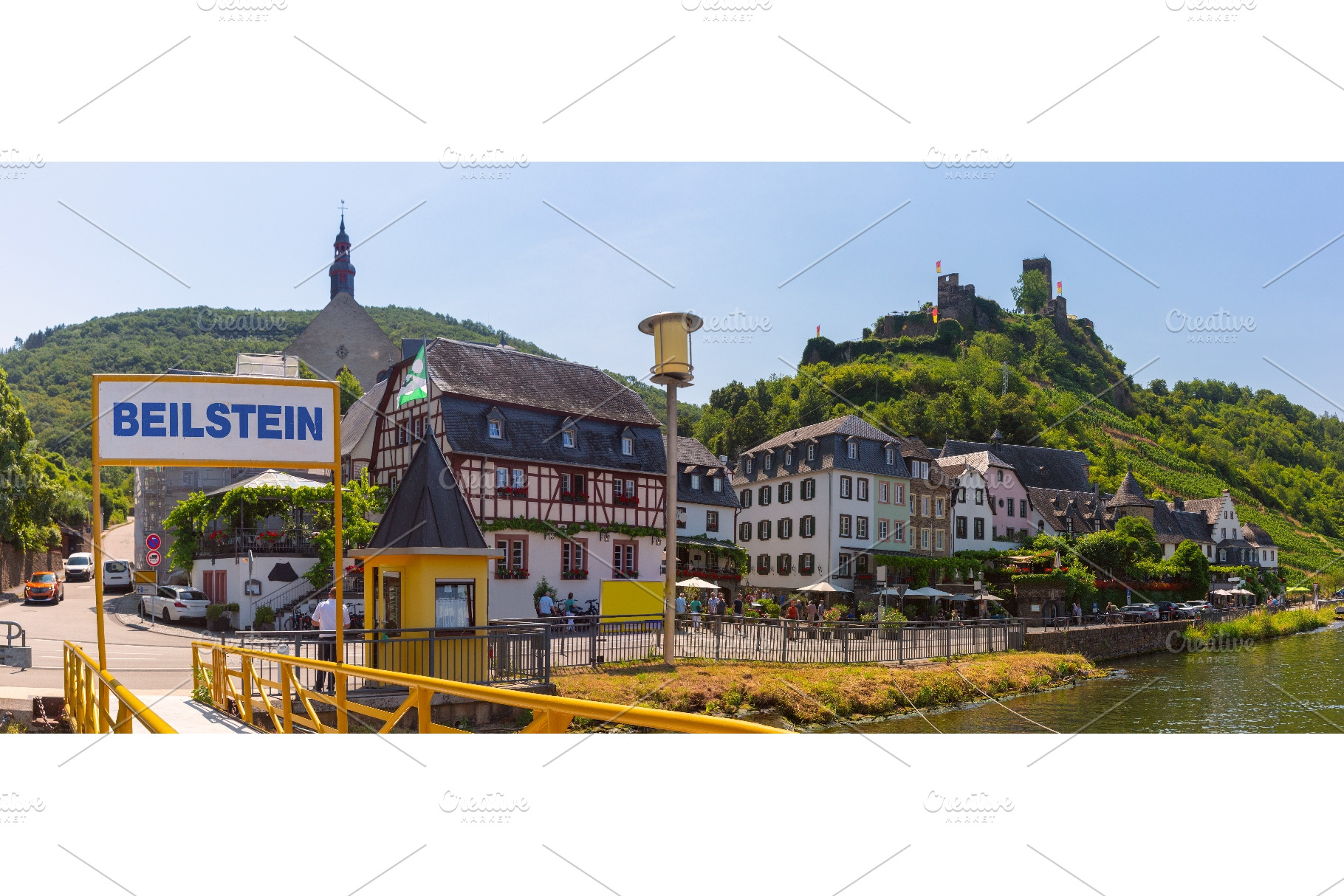 Panoramic View of Beilstein Village, an Architecture Photo by kavalenkava