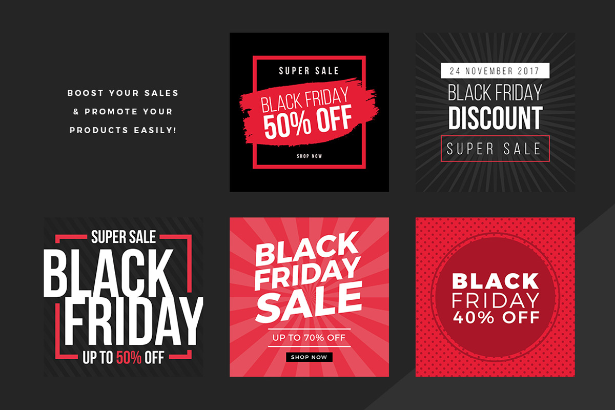 Ultimate Black Friday Social Media, a Social Media Template by MinimalStudioCo (Photo 40 of 67)