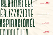 Odrine - A Retro Modern Condensed, a Sans Serif Font by roomspace creative lab (Thumbnail 8 of 12)