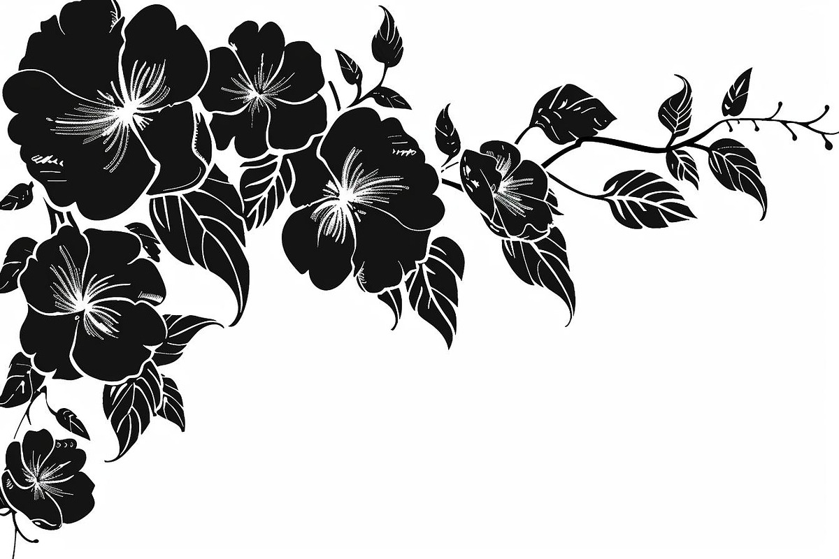 Floral Frame Border Laser Cut Bundle, a Graphic by Creativeshirt (Photo 4 of 11)