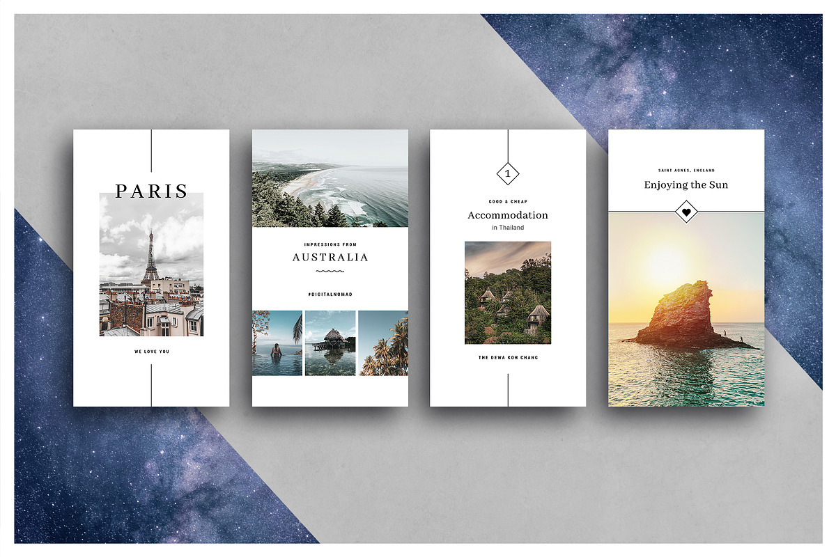 ANIMATED Travel Instagram Stories, a Social Media Template by Ruby&Heart Studio (Photo 9 of 11)