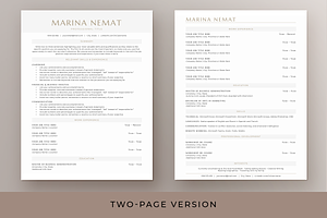 Functional Resume & Cover Letter