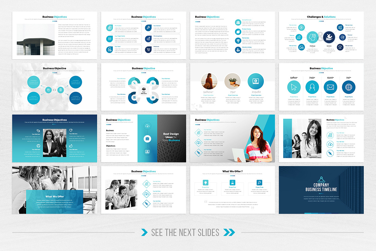 Business Plan Keynote Template, a Presentation Template by WhiteGraphic (Photo 16 of 47)