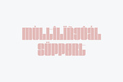 Ravenda - Block Display, a Script Font by Typehand Studio (Thumbnail 5 of 6)