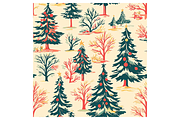 Vintage Holiday 2 Digital Paper, a Pattern Graphic by Chromolume Studio (Thumbnail 14 of 28)