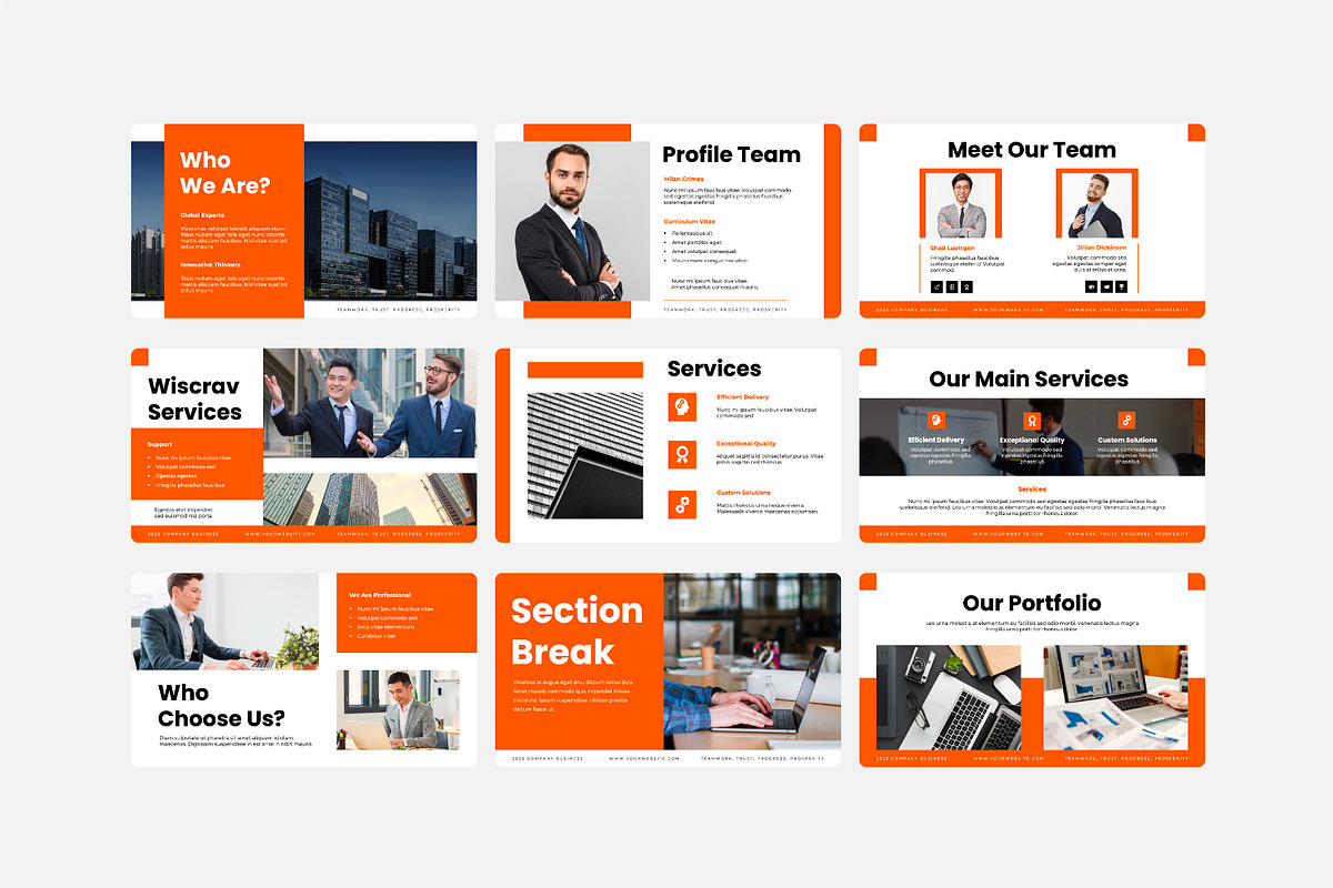 Business Keynote Presentation Design, a Presentation Template by Kren Studio (Photo 6 of 8)
