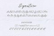 Sigmature Font, a Font by BodigStd (Thumbnail 8 of 8)