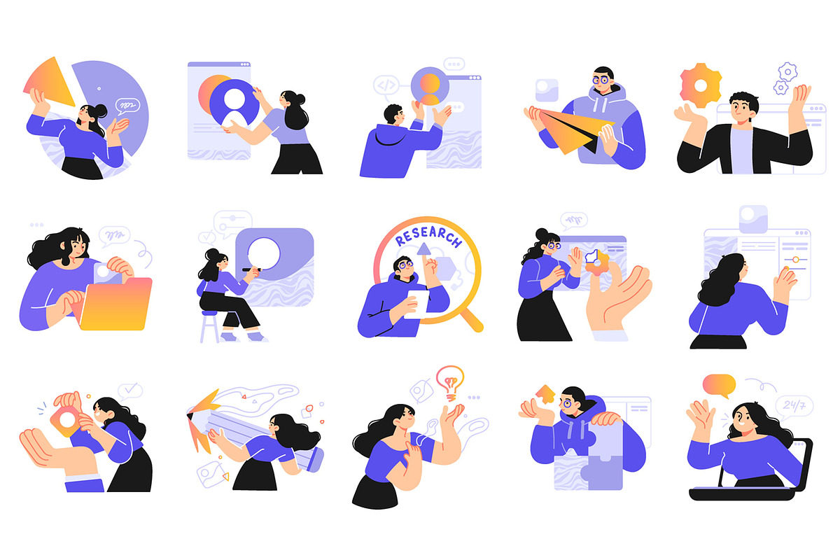 Business Concept illustrations, a Work Illustration by StonePic (Photo 2 of 3)