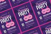 Pajamas Party - Flyer, a Poster Template by Izdihaar_Studio (Thumbnail 2 of 3)