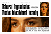 Granke - A Bold Display Typeface, a Sans Serif Font by Valentino Vergan (Thumbnail 3 of 18)
