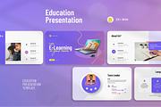 E-Learning Education Presentation, a Presentation Template by KreateTribe (Thumbnail 3 of 6)