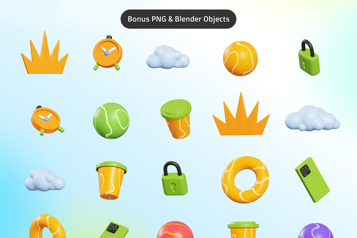 MABRO - 3D Characters, a Characters & Person 3D Model by Rakata Studio (Photo 7 of 8)