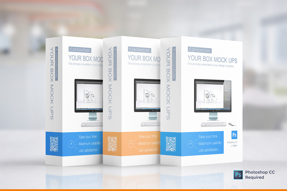 Multipurpose Product Box/Package, a Packaging Mockup by ItemBridge