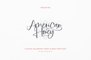 American Honey | Script & Sans, a Font by Callie Rian & Co. (Thumbnail 1 of 27)