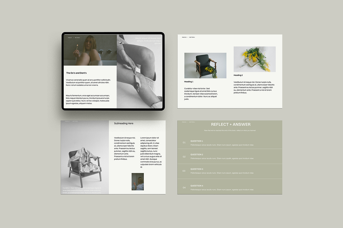 Zoe | Canva E-Book Template, a Presentation Template by Alana Designed (Photo 9 of 10)