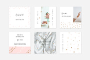 Celebration CANVA Instagram Pack, a Social Media Template by Swiss_cube (Thumbnail 4 of 4)