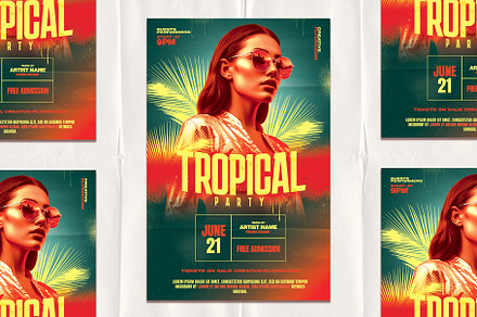 Tropical Poster Template