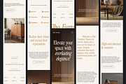 Elba - Furniture Landing Page, a Landing Page Template by SundayWorkTeam (Thumbnail 3 of 4)