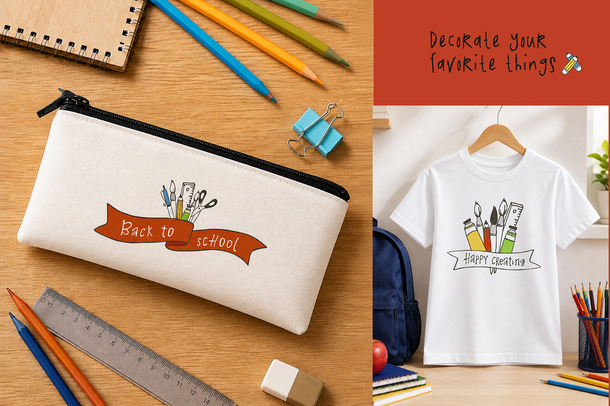 Back to School | Hand Drawn Set, an Education Illustration by Lena Kedrova (Photo 4 of 14)