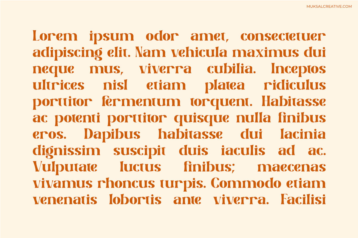 Bellavore, a Serif Font by Muksal Creative (Photo 8 of 10)