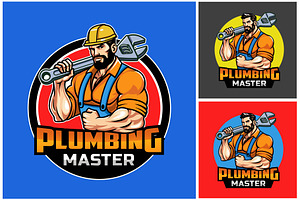 Plumbing Master Logo Template