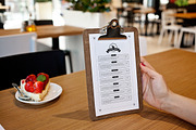 Restaurant menu - 6 mockups, a Print Template by show it better (Thumbnail 3 of 5)