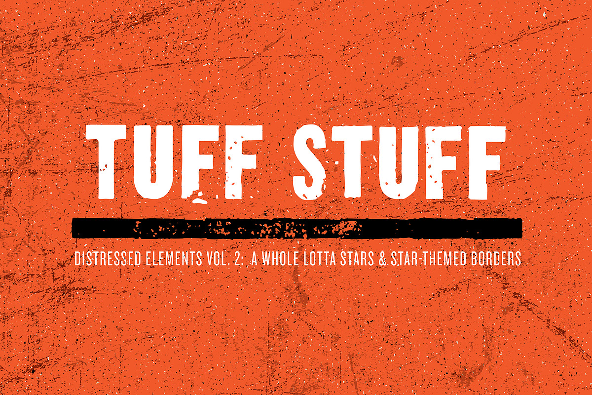 Tuff Stuff Distressed Elements 2, an Illustration by Lil Tuffy (Photo 1 of 3)
