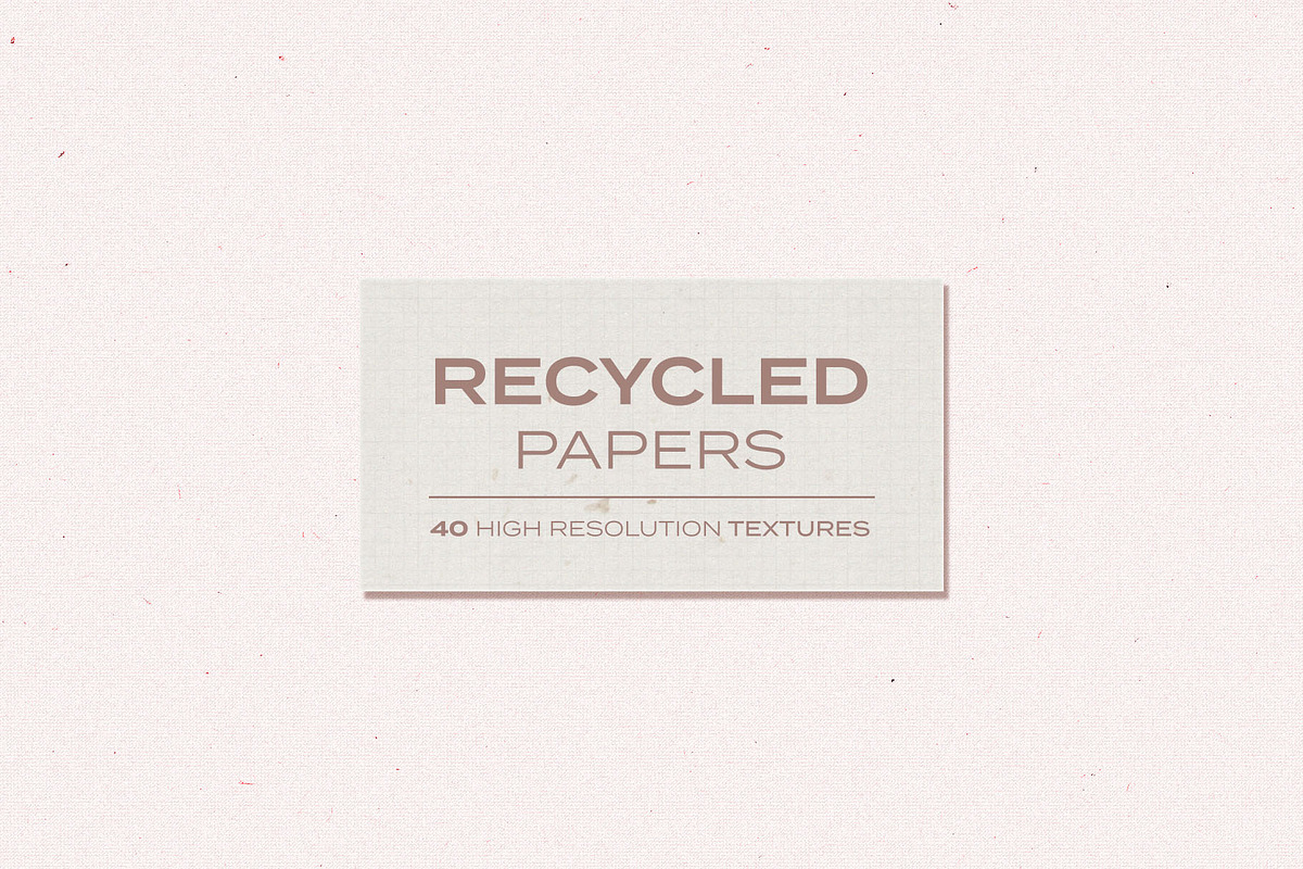 Recycled Paper