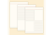 Simple and Minimal Printable Notes, a Stationery Template by CreativeBundlex (Thumbnail 4 of 10)