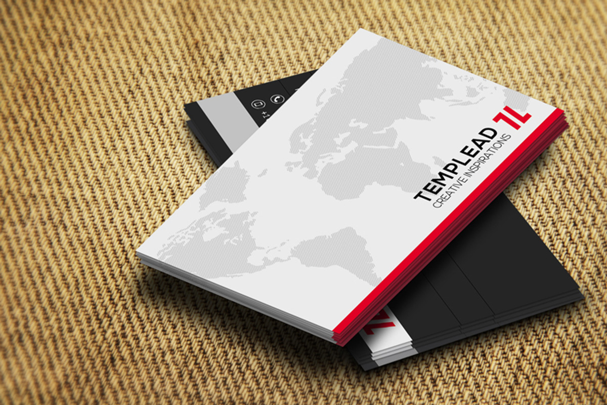 Corporate Business Card CM149, a Business Card Template by annozio (Photo 3 of 4)