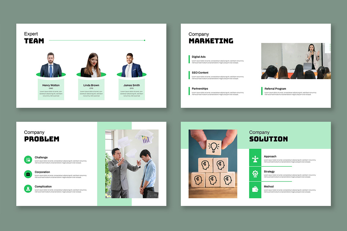 Business Pitch Deck Presentation, a Presentation Template by Mighty-Slide (Photo 4 of 6)