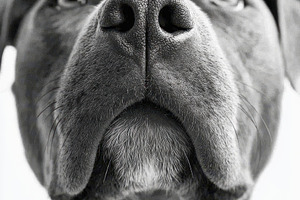 Close-up portrait of a dog, an Animal Photo by AlyaAnd