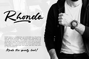 Baleday - A Modern Script, a Script Font by khurasan (Thumbnail 3 of 7)