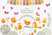 The Fox - Mini Collection, an Illustration by Watercolor Nomads (Thumbnail 2 of 3)