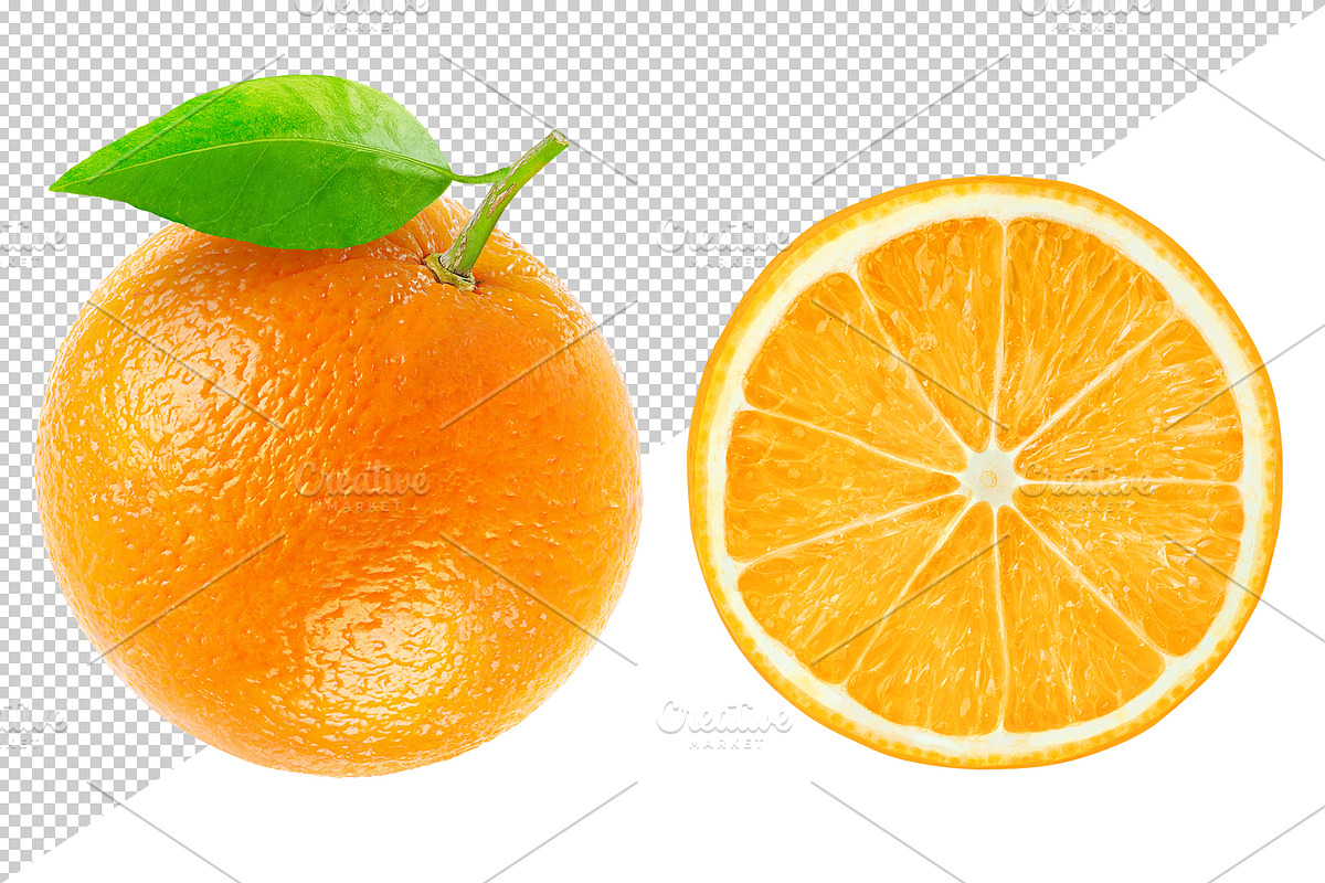 Orange fruit pieces, an Object Graphic by Fruits+Veggies (Photo 2 of 4)